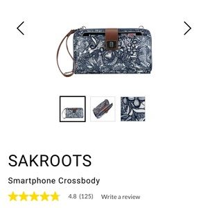 Like new Sakroots handbag and matching wallet